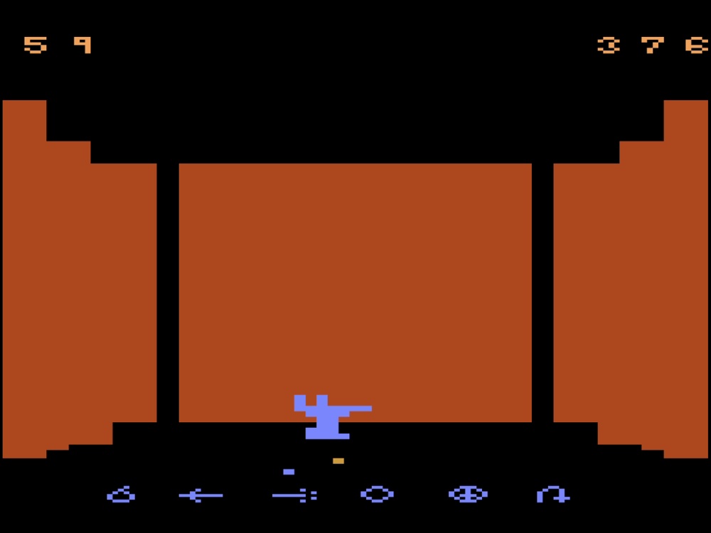 Gameplay of Crypts Of Chaos for Atari 2600